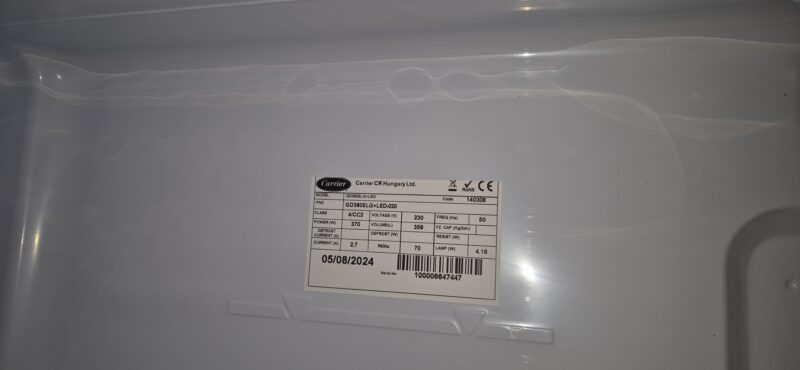 Carrier CR Hungary Ltd Modell GD380ELG+LED