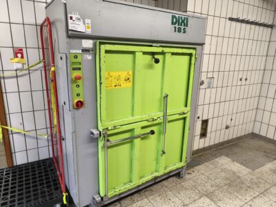 Papier- Karton Ballenpresse Vertikalballenpresse DIXI 18 S