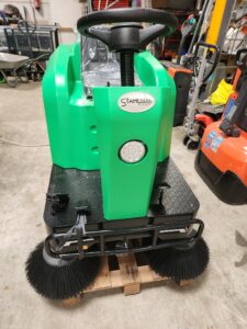 STAHLWERK SW1250 Elektrische Kehrmaschine Aufsitzkehrmaschine